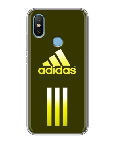 Чехол для Xiaomi Mi6X с картинкой «Оливковый градиент Adidas» Чехол для Xiaomi Mi6X с картинкой «Оливковый градиент Adidas»