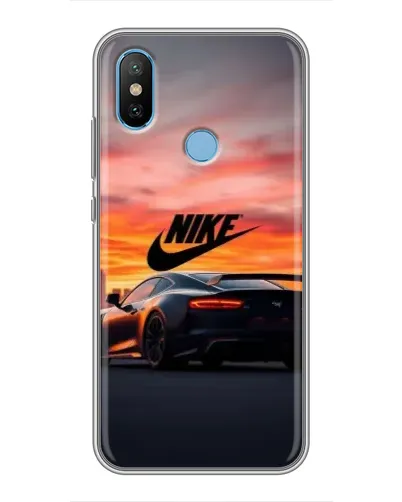 Чехол для Xiaomi Mi6X с картинкой «Nike и суперкар»