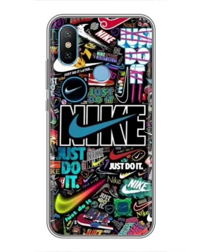 Чехол для Xiaomi Mi6X с картинкой «Яркий коллаж Nike» Чехол для Xiaomi Mi6X с картинкой «Яркий коллаж Nike»