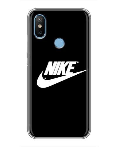 Чехол для Xiaomi Mi6X с картинкой «Мазки краски Nike» Чехол для Xiaomi Mi6X с картинкой «Мазки краски Nike»