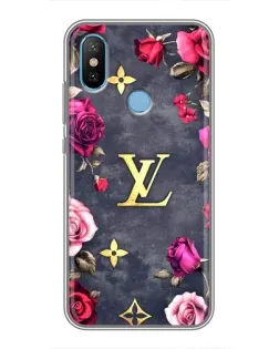 Чехол для Xiaomi Mi6X с картинкой «Цветочный Louis Vuitton»