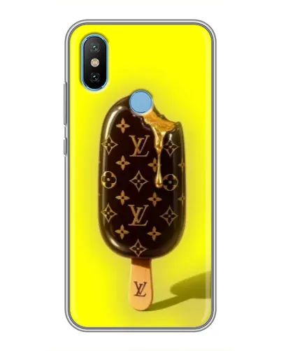 Чехол для Xiaomi Mi6X с картинкой «Мороженое от LV» Чехол для Xiaomi Mi6X с картинкой «Мороженое от LV»