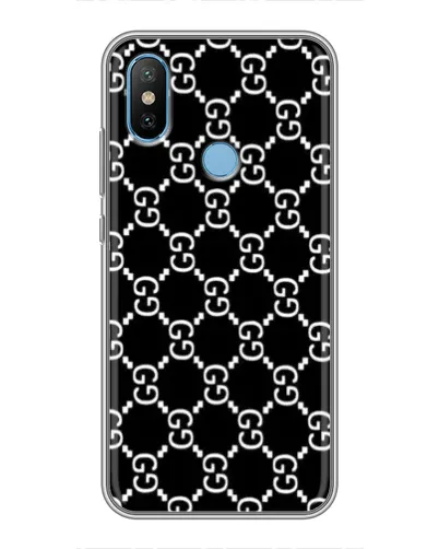 Чехол для Xiaomi Mi6X с картинкой «Gucci — сетчатый паттерн» Чехол для Xiaomi Mi6X с картинкой «Gucci — сетчатый паттерн»