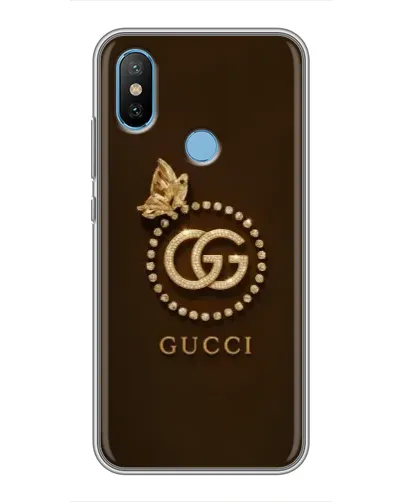 Чехол для Xiaomi Mi6X с картинкой «Gucci — золотая бабочка» Чехол для Xiaomi Mi6X с картинкой «Gucci — золотая бабочка»