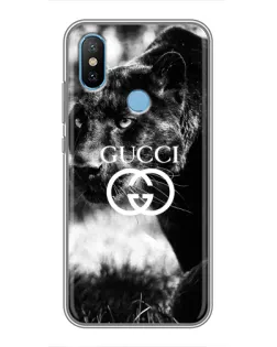 Чехол для Xiaomi Mi6X с картинкой «Gucci — дикая природа» Чехол для Xiaomi Mi6X с картинкой «Gucci — дикая природа»