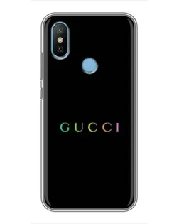 Чехол для Xiaomi Mi6X с картинкой «Gucci — неоновый минимализм» Чехол для Xiaomi Mi6X с картинкой «Gucci — неоновый минимализм»