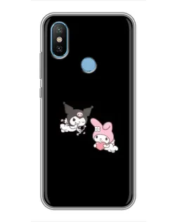 Чохол для Xiaomi Mi6X з картинкою «My Melody та Kuromi»