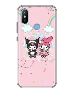 Чохол для Xiaomi Mi6X з картинкою «My Melody та Kuromi»
