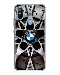 Чехол для Xiaomi Mi6X с картинкой «BMW — деталь диска»