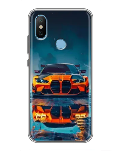 Чехол для Xiaomi Mi6X с картинкой «BMW — золотая эмблема» Чехол для Xiaomi Mi6X с картинкой «BMW — золотая эмблема»