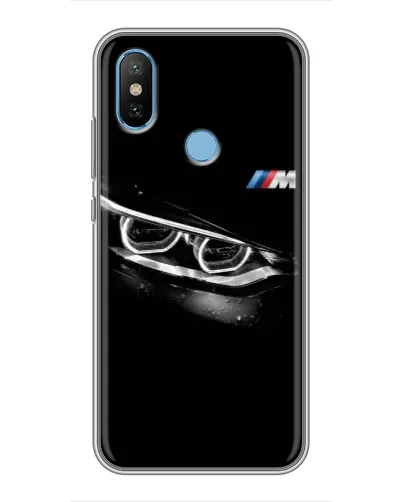 Чехол для Xiaomi Mi6X с картинкой «BMW — взгляд тигра» Чехол для Xiaomi Mi6X с картинкой «BMW — взгляд тигра»