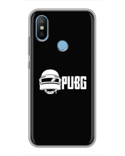 Чехол для Xiaomi Mi6X с картинкой «PUBG — классический лого» Чехол для Xiaomi Mi6X с картинкой «PUBG — классический лого»