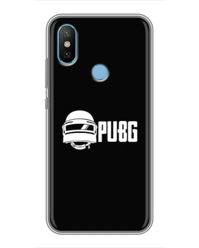 Чехол для Xiaomi Mi6X с картинкой «PUBG — классический лого»