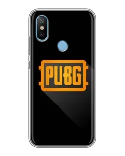 Чехол для Xiaomi Mi6X с картинкой «PUBG — рамка лого» Чехол для Xiaomi Mi6X с картинкой «PUBG — рамка лого»