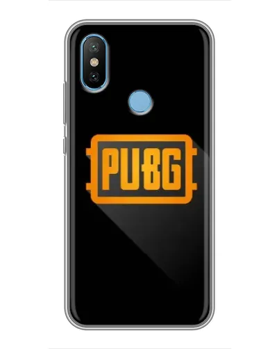 Чехол для Xiaomi Mi6X с картинкой «PUBG — рамка лого»