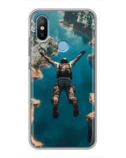 Чехол для Xiaomi Mi6X с картинкой «PUBG — свободное падение» Чехол для Xiaomi Mi6X с картинкой «PUBG — свободное падение»