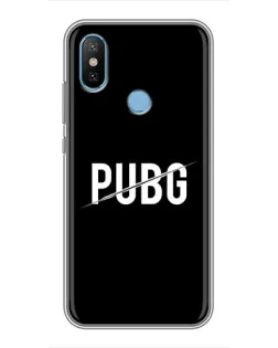 Чехол для Xiaomi Mi6X с картинкой «PUBG — белый логотип» Чехол для Xiaomi Mi6X с картинкой «PUBG — белый логотип»