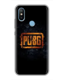 Чехол для Xiaomi Mi6X с картинкой «PUBG — золотой логотип» Чехол для Xiaomi Mi6X с картинкой «PUBG — золотой логотип»
