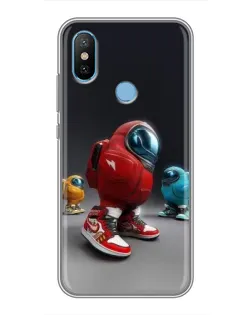 Чехол для Xiaomi Mi6X с картинкой «Among Us — 3D стиль» Чехол для Xiaomi Mi6X с картинкой «Among Us — 3D стиль»