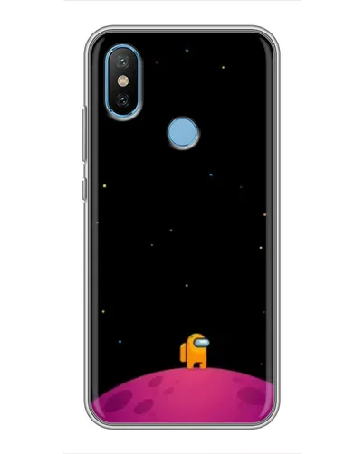 Чехол для Xiaomi Mi6X с картинкой «Одинокий герой на планете»