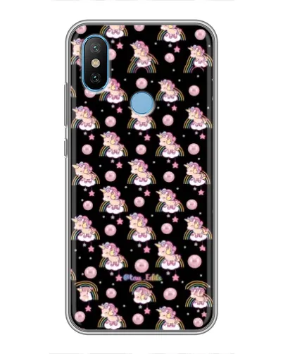 Чехол для Xiaomi Mi6X с картинкой «Magic Unicorn паттерн»