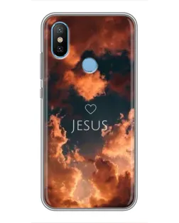 Чехол для Xiaomi Mi6X с картинкой «Сияние Имени Jesus»