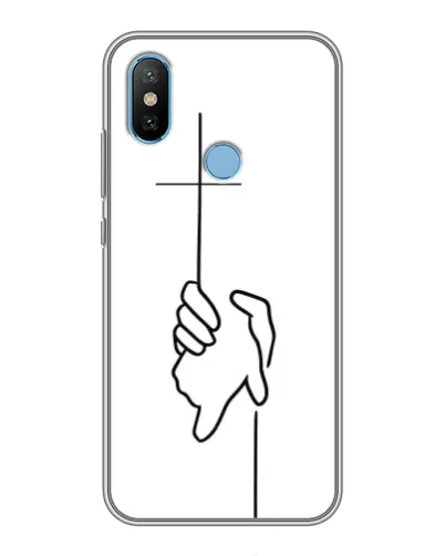 Чехол для Xiaomi Mi6X с картинкой «Рука держит» Чехол для Xiaomi Mi6X с картинкой «Рука держит»