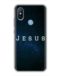 Чехол для Xiaomi Mi6X с картинкой «Звездное небо Jesus»