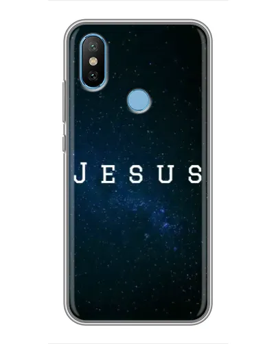 Чехол для Xiaomi Mi6X с картинкой «Звездное небо Jesus» Чехол для Xiaomi Mi6X с картинкой «Звездное небо Jesus»