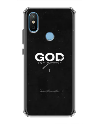 Чехол для Xiaomi Mi6X с картинкой «GOD — Бог над всем» Чехол для Xiaomi Mi6X с картинкой «GOD — Бог над всем»