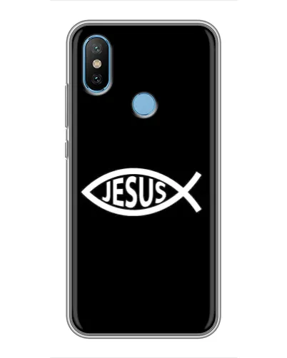 Чехол для Xiaomi Mi6X с картинкой «Классический Jesus» Чехол для Xiaomi Mi6X с картинкой «Классический Jesus»