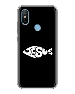 Чехол для Xiaomi Mi6X с картинкой «Рыба Jesus» Чехол для Xiaomi Mi6X с картинкой «Рыба Jesus»