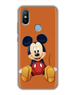 Чехол для Xiaomi Mi6X с картинкой «Микки отдыхает»