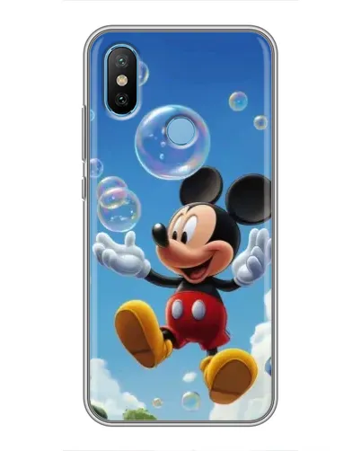 Чехол для Xiaomi Mi6X с картинкой «Mickey и мыльные пузыри» Чехол для Xiaomi Mi6X с картинкой «Mickey и мыльные пузыри»