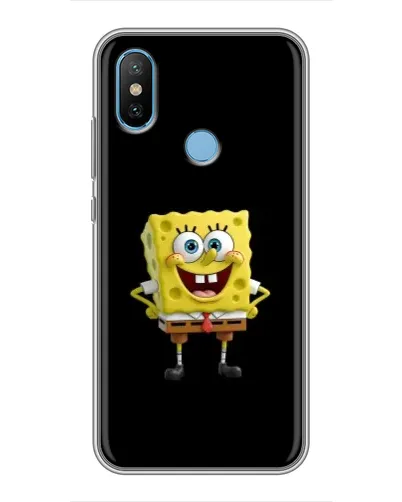 Чехол для Xiaomi Mi6X с картинкой «Классический Губка Боб»