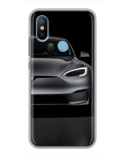 Чехол для Xiaomi Mi6X с картинкой «Tesla Model S Look»