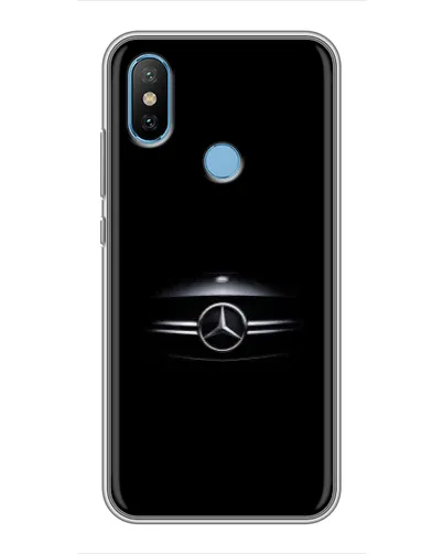 Чехол для Xiaomi Mi6X с картинкой «Mercedes — абстрактные линии» Чехол для Xiaomi Mi6X с картинкой «Mercedes — абстрактные линии»
