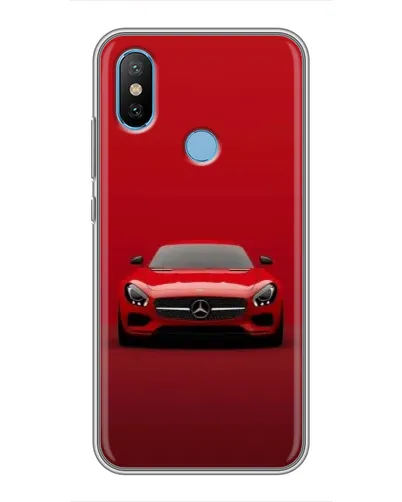 Чехол для Xiaomi Mi6X с картинкой «Красный Mercedes AMG» Чехол для Xiaomi Mi6X с картинкой «Красный Mercedes AMG»