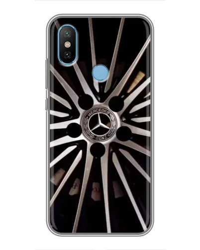 Чехол для Xiaomi Mi6X с картинкой «Диск Mercedes» Чехол для Xiaomi Mi6X с картинкой «Диск Mercedes»