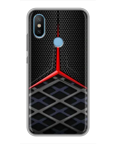 Чехол для Xiaomi Mi6X с картинкой «Mercedes Carbon Grid» Чехол для Xiaomi Mi6X с картинкой «Mercedes Carbon Grid»