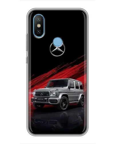 Чехол для Xiaomi Mi6X с картинкой «Mercedes G-Class красный» Чехол для Xiaomi Mi6X с картинкой «Mercedes G-Class красный»