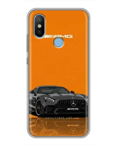 Чехол для Xiaomi Mi6X с картинкой «Оранжевый Mercedes AMG» Чехол для Xiaomi Mi6X с картинкой «Оранжевый Mercedes AMG»