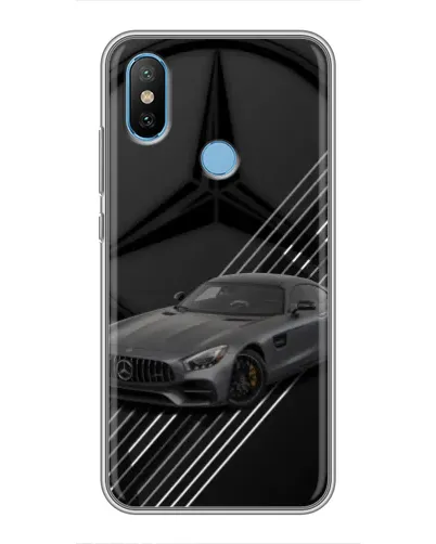 Чехол для Xiaomi Mi6X с картинкой «Mercedes AMG — графика» Чехол для Xiaomi Mi6X с картинкой «Mercedes AMG — графика»