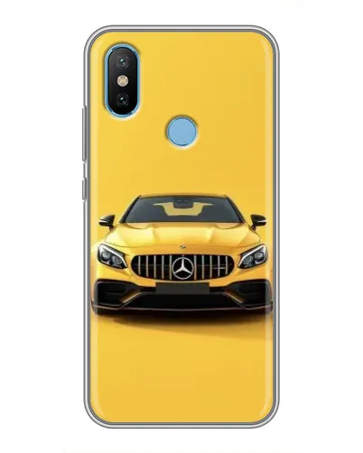 Чехол для Xiaomi Mi6X с картинкой «Желтый Mercedes GT» Чехол для Xiaomi Mi6X с картинкой «Желтый Mercedes GT»