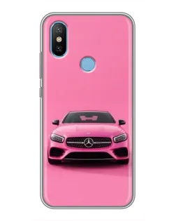 Чехол для Xiaomi Mi6X с картинкой «Розовый Mercedes AMG» Чехол для Xiaomi Mi6X с картинкой «Розовый Mercedes AMG»