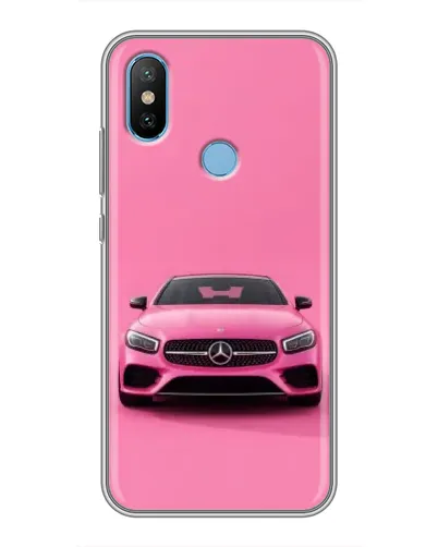 Чехол для Xiaomi Mi6X с картинкой «Розовый Mercedes AMG» Чехол для Xiaomi Mi6X с картинкой «Розовый Mercedes AMG»