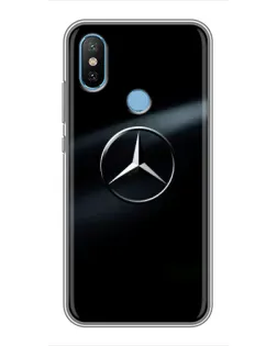 Чехол для Xiaomi Mi6X с картинкой «Mercedes на металле» Чехол для Xiaomi Mi6X с картинкой «Mercedes на металле»