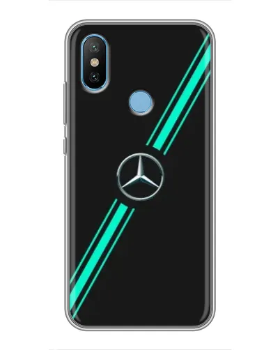 Чехол для Xiaomi Mi6X с картинкой «Спортивные линии Mercedes» Чехол для Xiaomi Mi6X с картинкой «Спортивные линии Mercedes»