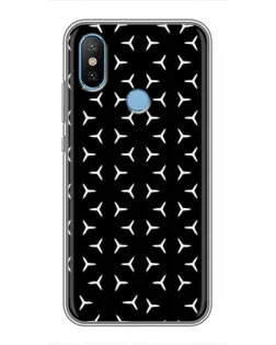 Чехол для Xiaomi Mi6X с картинкой «Mercedes паттерн звезд» Чехол для Xiaomi Mi6X с картинкой «Mercedes паттерн звезд»