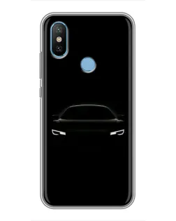 Чехол для Xiaomi Mi6X с картинкой «Взгляд Audi в темноте»